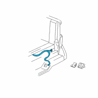 OEM Chevrolet Celebrity Socket & Wire Diagram - 12001470