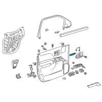 OEM 2017 GMC Sierra 3500 HD Memory Switch Diagram - 22827234