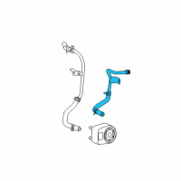 OEM 2003 Dodge Neon Tube-Oil Cooler Diagram - 4884303AB