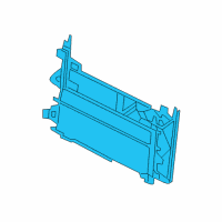 OEM 2004 Lincoln LS Power Steering Cooler Diagram - XR8Z-3F749-BA