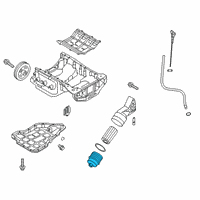 OEM Hyundai Palisade Cap-Oil Filter Diagram - 26350-3C701