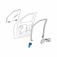 OEM 1998 Lincoln Navigator Window Motor Diagram - F75Z-7823394-AA