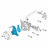 OEM 2001 Honda S2000 Water Pump Set Diagram - 19210-PCX-003