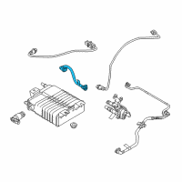 OEM 2018 Ford Focus Tube Diagram - F1FZ-9C047-C