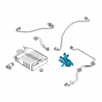 OEM 2018 Ford Focus Connector Tube Diagram - F1FZ-9A228-B