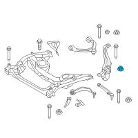 OEM 2022 BMW 740i xDrive Combination Nut Diagram - 31-10-6-765-451