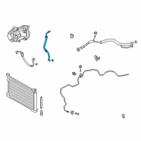 OEM 2022 Lexus UX250h Hose Sub-Assembly, SUCTI Diagram - 88704-76020