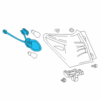 OEM Scion iM Socket & Wire Diagram - 81555-12C50