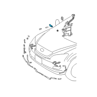 OEM 2006 Lexus RX400h Motor And Pump Assy, Headlamp Cleaner Diagram - 85280-20020