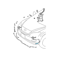 OEM 2005 Lexus RX330 Hose Diagram - 85376-14301