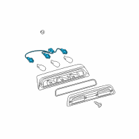 OEM 2015 Toyota Tundra Socket & Wire Diagram - 81576-0C050