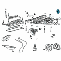 OEM 2021 GMC Sierra 1500 Sprocket Diagram - 55490531