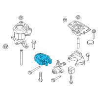 OEM Lincoln Torque Strut Diagram - DP5Z-6068-A