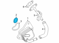 OEM 2022 Lexus NX350 GASKET Diagram - 16258-25020