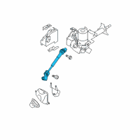 OEM 2014 Nissan Rogue Select Joint-Steering Lower Diagram - 48080-JM00B