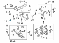 OEM Hyundai Bolt-Cam Diagram - 10111-14966-K