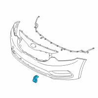 OEM Kia Forte Ultrasonic Sensor As Diagram - 95720A7501ABP