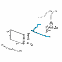 OEM Cadillac Line Diagram - 84566992