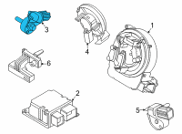 OEM 2022 Ford Mustang Mach-E SENSOR ASY Diagram - LJ8Z-14B004-A