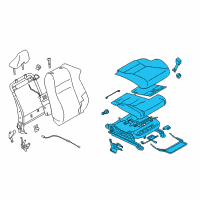 OEM Scion FR-S Cushion Assembly Diagram - SU003-06265