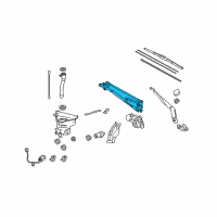 OEM 2021 Toyota 4Runner Linkage Assembly Diagram - 85150-35220