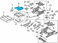 OEM 2021 Ford Bronco ELEMENT ASY - HEATING Diagram - M2DZ-14D696-A