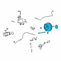 OEM 2014 Chevrolet Impala Booster Assembly Diagram - 84626897