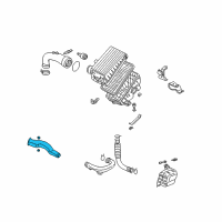 OEM 2005 Honda Insight Pipe, Air Inlet Diagram - 17242-PHM-000