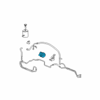 OEM 2000 Hyundai Sonata Pump Assembly-Power Steering Oil Diagram - 57100-38011