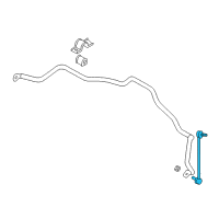 OEM 2004 Chrysler Sebring Link-SWAY ELIMINATOR Diagram - MR297333