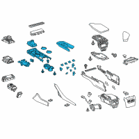 OEM 2020 Lexus RC F Panel Sub-Assembly, Cons Diagram - 58804-24230-C1