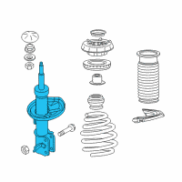 OEM 2015 Chevrolet Cruze Strut Diagram - 23483696