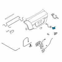 OEM Chevrolet Aveo Lock Diagram - 96801569