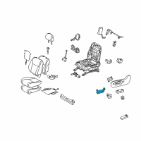 OEM 2022 Toyota Sequoia Adjust Switch Diagram - 84922-AE010