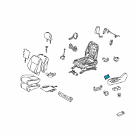 OEM 2013 Toyota Sequoia Lumbar Switch Diagram - 84920-0E010-E2