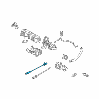 OEM 2009 Dodge Ram 3500 Oxygen Sensor Diagram - 5149263AA