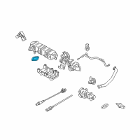 OEM 2015 Ram 2500 Egr Cooler Gasket Diagram - 68206031AA