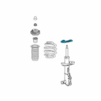 OEM 2020 Chevrolet Equinox Lower Insulator Diagram - 84223846