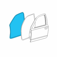 OEM 2000 Mercury Grand Marquis Weatherstrip On Body Diagram - 8W7Z-5420708-A