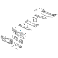 OEM 2004 Pontiac Aztek Dash Panel Plug Diagram - 14049810