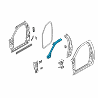 OEM 2011 Ram 1500 REINFMNT-A-Pillar Diagram - 55372673AA