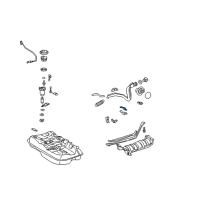 OEM Lexus ES330 Fuel Filler Hose Diagram - 7721633030