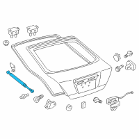 OEM Scion tC Lift Cylinder Diagram - 68960-0W591