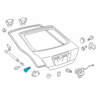 OEM 2011 Toyota Prius Striker Screw Diagram - 90148-80040