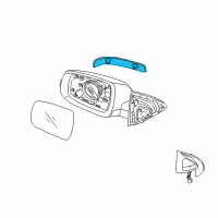 OEM 2014 Kia Sorento Lamp Assembly-Outside Mirror Diagram - 876232P000