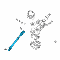 OEM 2022 Hyundai Kona Electric JOINT ASSY-STRG Diagram - 56400-J9010