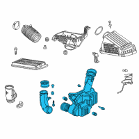 OEM Honda Chamber Assy., Resonator Diagram - 17230-RCA-A10