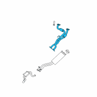 OEM 2007 Jeep Grand Cherokee Converter-Exhaust Diagram - 5290722AD