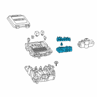 OEM 2017 Cadillac CT6 Junction Block Diagram - 23340354