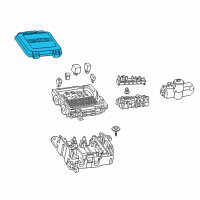 OEM Cadillac CT6 Cover Diagram - 84844761